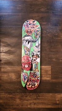 Image 1 of GWAR deck (hand painted)