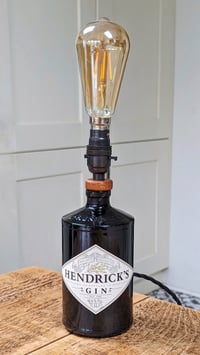 Hendricks Gin Bottle Lamp