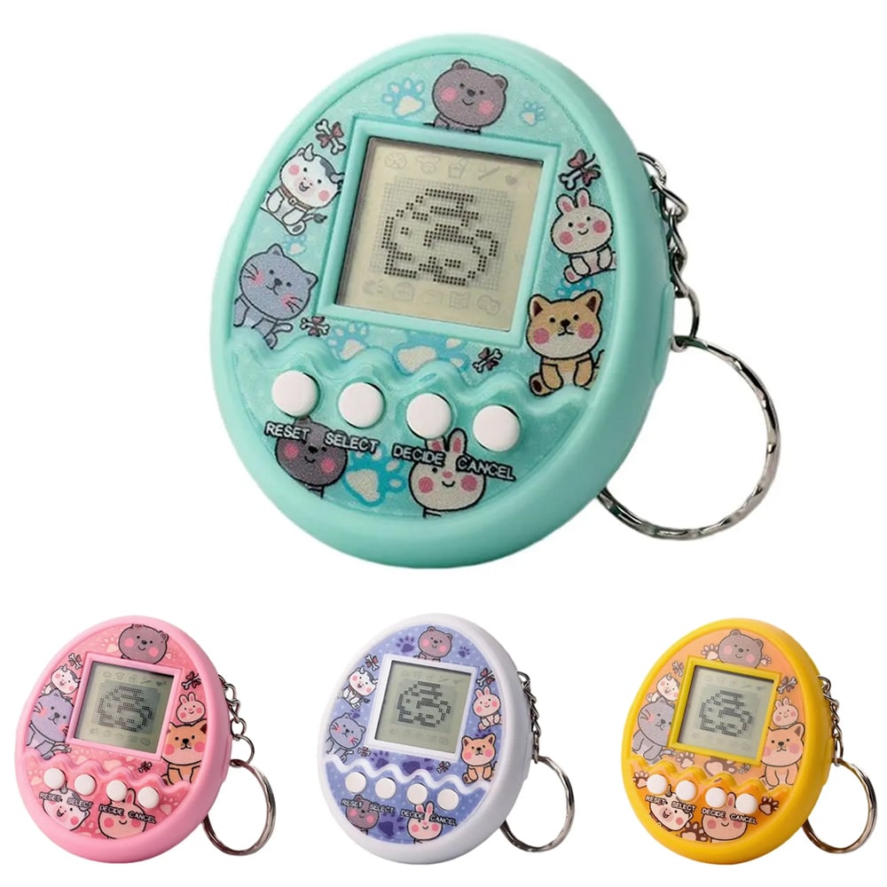 Image of Electronic Pets Game Toys Virtual Tamagotchi in Russian Original German Spanish Polish Digital Anima