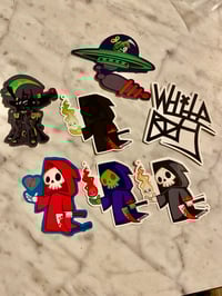 THE STICKER SLAP PACK!(ALL 7 STICKERS) 