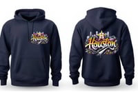 Houston hoodie Blue 