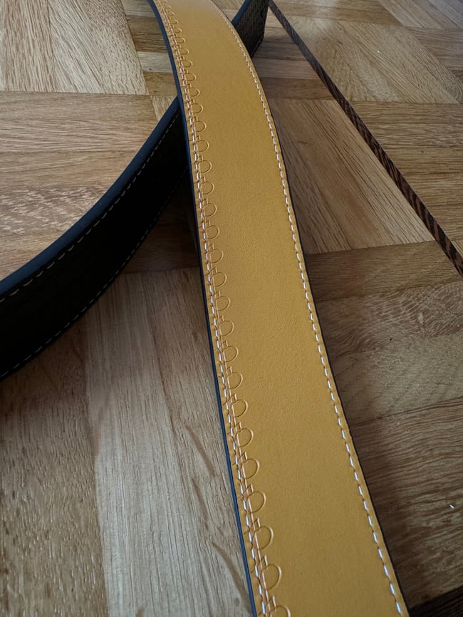 Ceinture Trophée Crocodile et Orange 