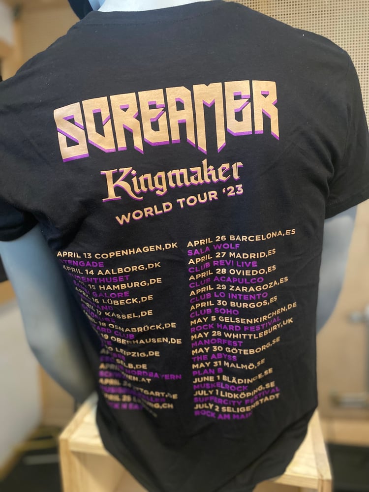 Image of Kingmaker - tour tshirt