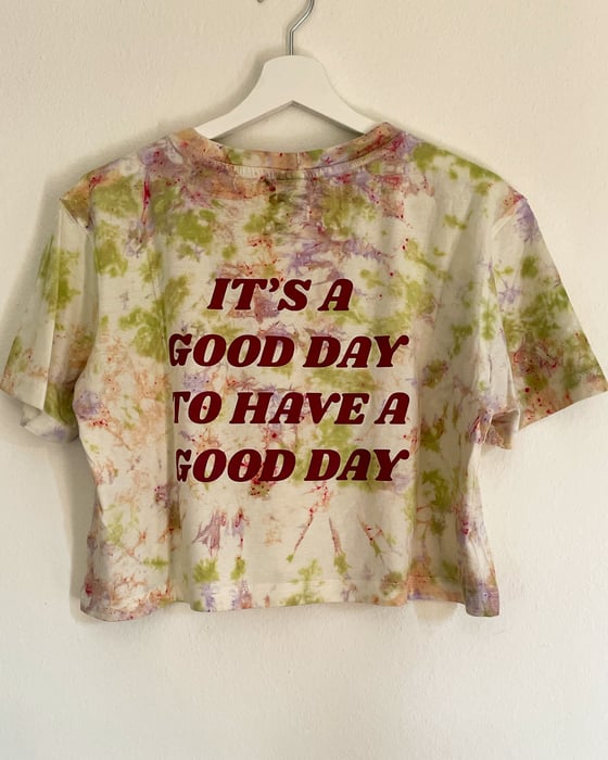 Image of TOP CROP TIE DYE 