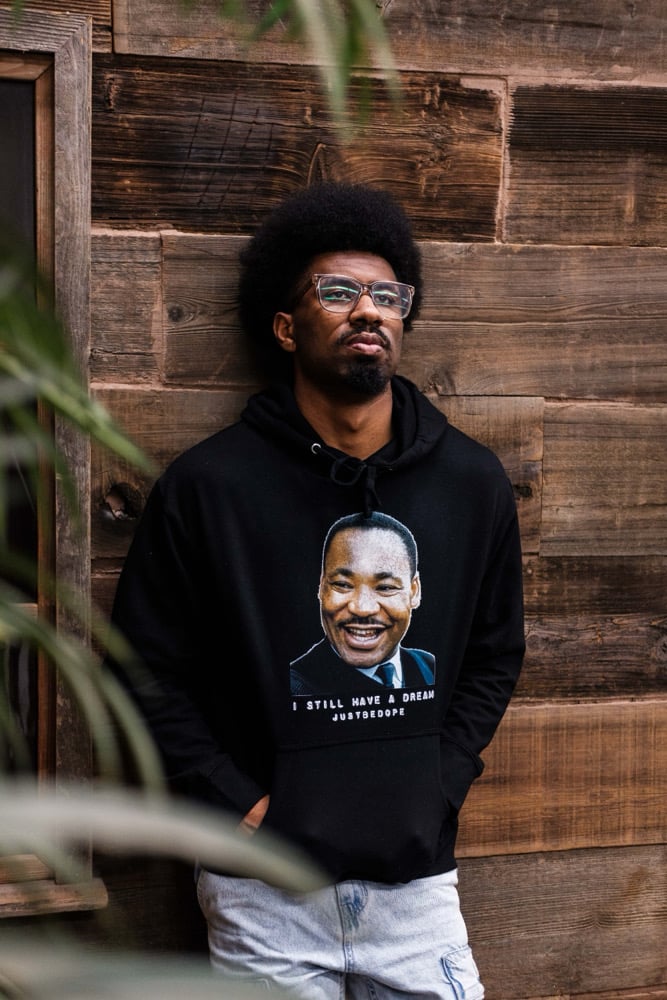 Image of MLK Dream Hoodie Black