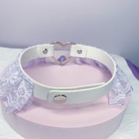 Image 3 of Lavender Moon Lace Choker 