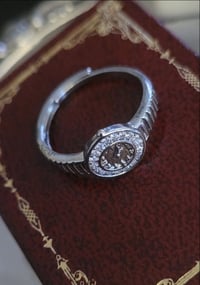 Image 2 of Eternal | Diamond Silver Watch Ring