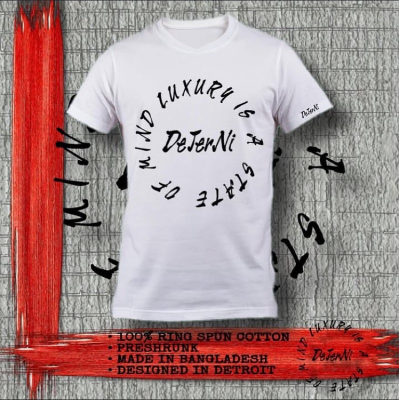 Image of Signature Lux DeJerNi Tee (Red,Black,White)