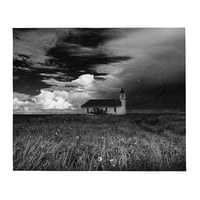 Image 3 of Soft Throw Blanket Abandoned Church