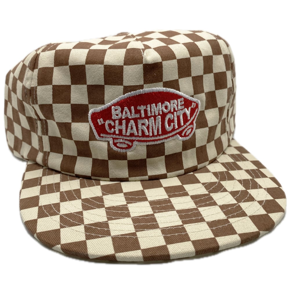 Image of Checkerboard Charm City Hat (free shipping)