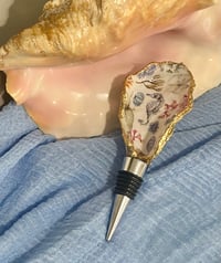 Image 3 of Oyster Shell Wine Stopper  W104