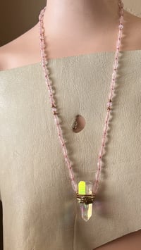 Image 1 of TORCHES-rainbow aura quartz