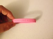 Image of Wristband Fight Like A Girl