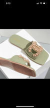 Mint Green Sandals