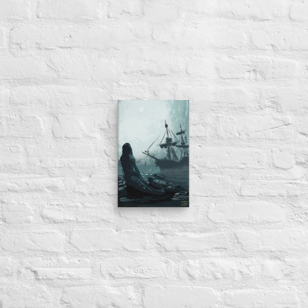 Only the siren sees on Canvas