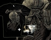 Image of T-SHIRT : Chtulu + "When Reason Disperses The Darlkness Of Pride" CD