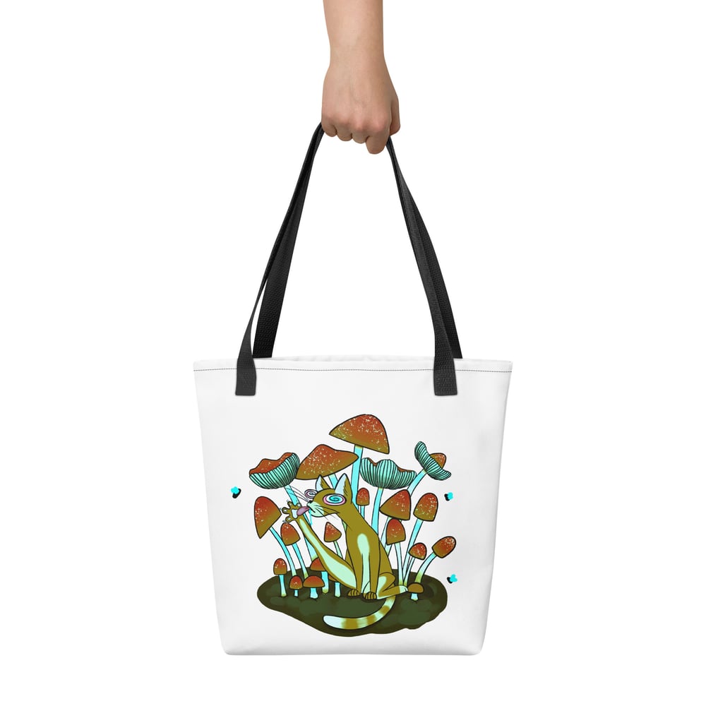 Image of Feline Trippy - Tote bag