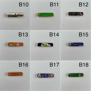 Image of Banner Enamel Pins