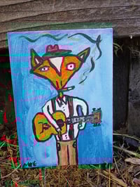 Image 3 of Fox Playing Guitar 