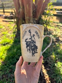 Image 4 of Green broke ombré mug