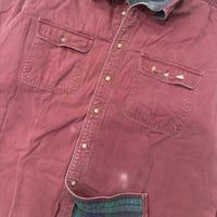 Image 2 of Vintage Flannel Lined Orvis Button Up - L