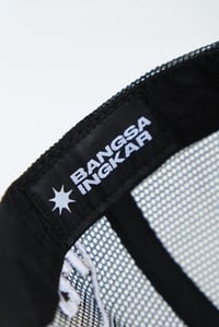 Image 4 of Antithetical-Authoritarianism Trucker Cap (Dark Grey)