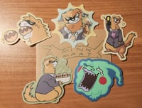Image 2 of Weasel Reigen Sticker Pack