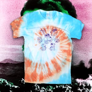 Image of ♥TIE-DYED\WHITE SHIRT♥