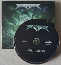 Image 3 of SCRAPER - Infinite Journey - Bundle CD + LP  (green-marbled Vinyl) Pre-order