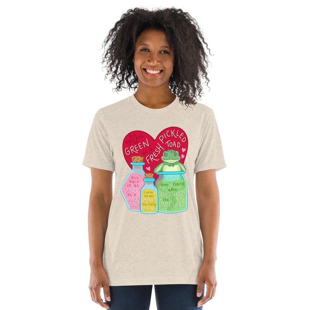 Image of Cringy Gingy Valentine Tee Oatmeal 