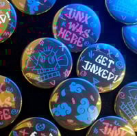2" Jinx Arcane Inspired 4pcs Pin Set [In stock: 3 sets]