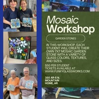 Mosaic Garden Stone Class 