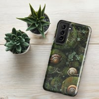 Image 22 of Flora and Fauna Goblincore Grunge Snails and Moss Tough Case for Samsung®