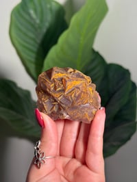 Image 1 of IRON STAINED CUBIC FLUORITE -CHINA- S