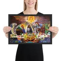 Image 2 of The Last Supper Framed poster