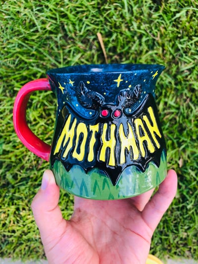 Image of Mothman mug Pre order