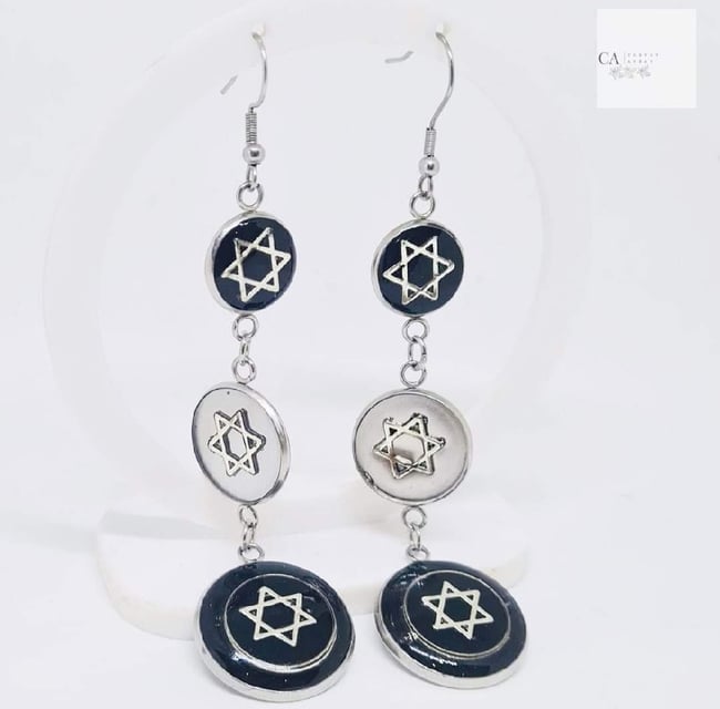 Parahbath Yasharahla dangle earrings | silver