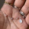 Hearts and pearls necklace