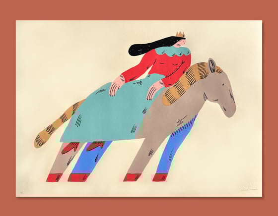 Image of princesa a cavalo