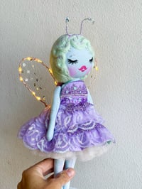 Image 5 of Lavender Light Up Fairy Doll