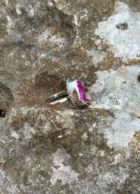 Image 3 of Pink Oval Agate Ring (6)