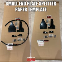 Image 2 of DIY CLIO MK2 Splitter Kit - Small End Plates 