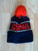 Image of Chocolate Industries Red, Blue and white Beanie
