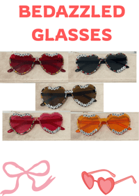 Bedazzled Glasses
