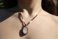 Image 1 of Clear quartz necklace