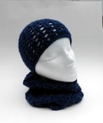 Image of Hat, Cowl, Hand Warmers, Cloche, Cowl, Fingerless Gloves, Texting Gloves