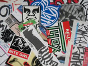 Image of 20 Street Art Stickers