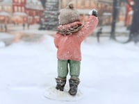 Image 2 of Spun Cotton Doll Ornament, Karl