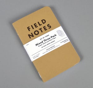 Image of Field Notes mixed 3 pack