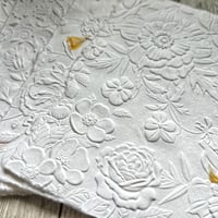 Image 2 of Embossed Handmade Paper | 6 Pieces | 2 Variations